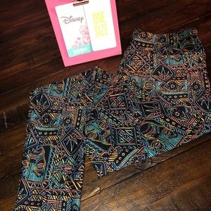 NWT OS LuLaRoe Disney Villain Leggings